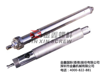 螺杆头和过胶圈的设计