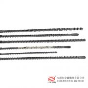 金鑫注塑机螺杆磨损的原因及降低磨损的方法